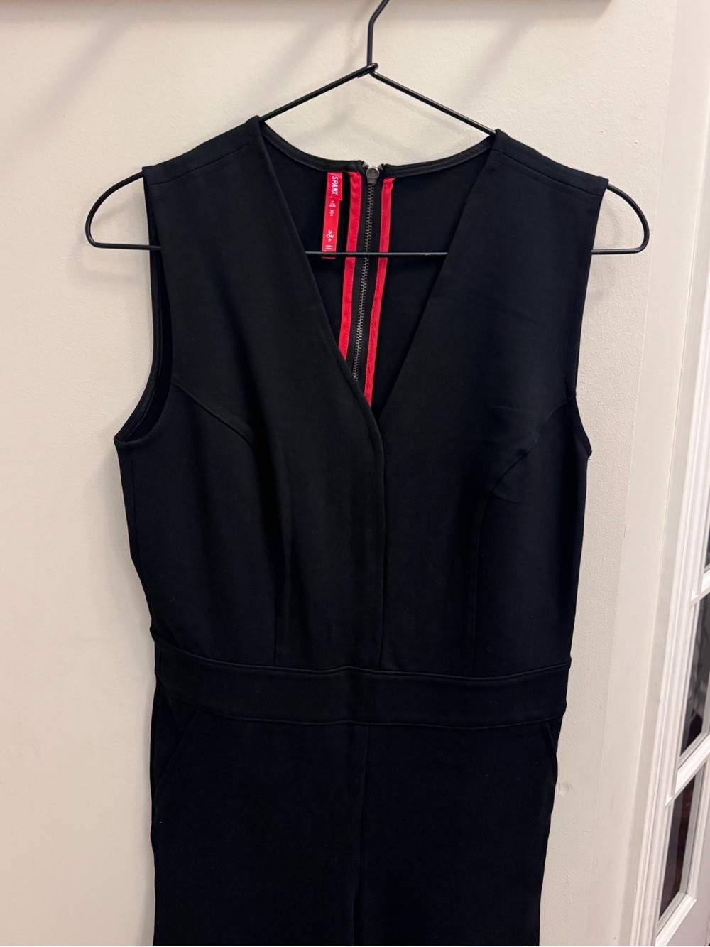 SPANX Perfect Sleeveless Jumpsuit in Black - Picture 5 of 12